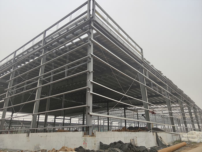 邓州钢结构厂房网架工程